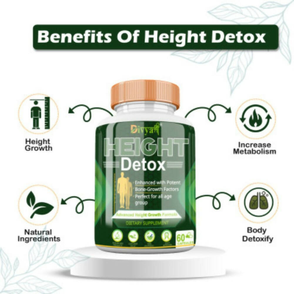 Divya Shree Height Detox Capsules | Grocsy