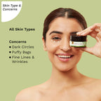 Pilgrim Under Eye Cream Rejuvenation Surge With Plant Alternative Retinol & Caffeine | Grocsy