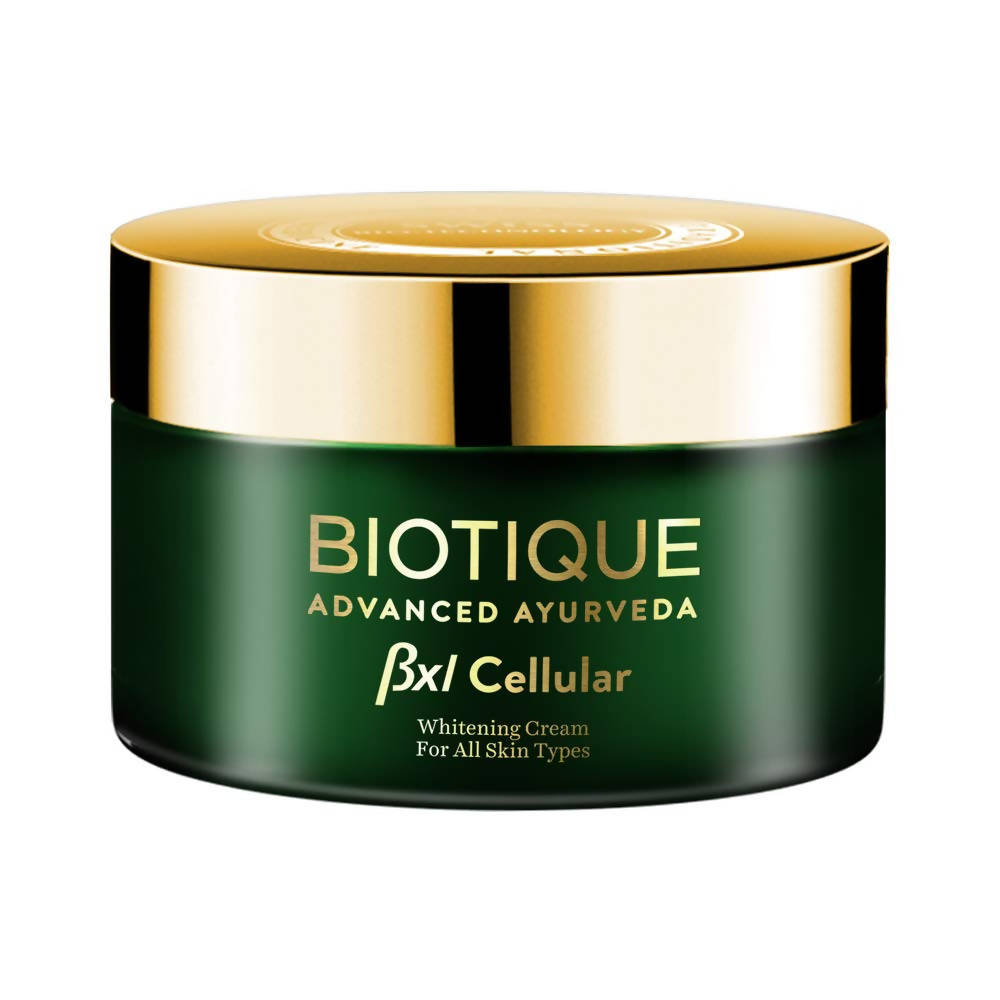 Biotique Advanced Ayurveda Bxl Cellular Whitening Cream For All Skin Types | Grocsy
