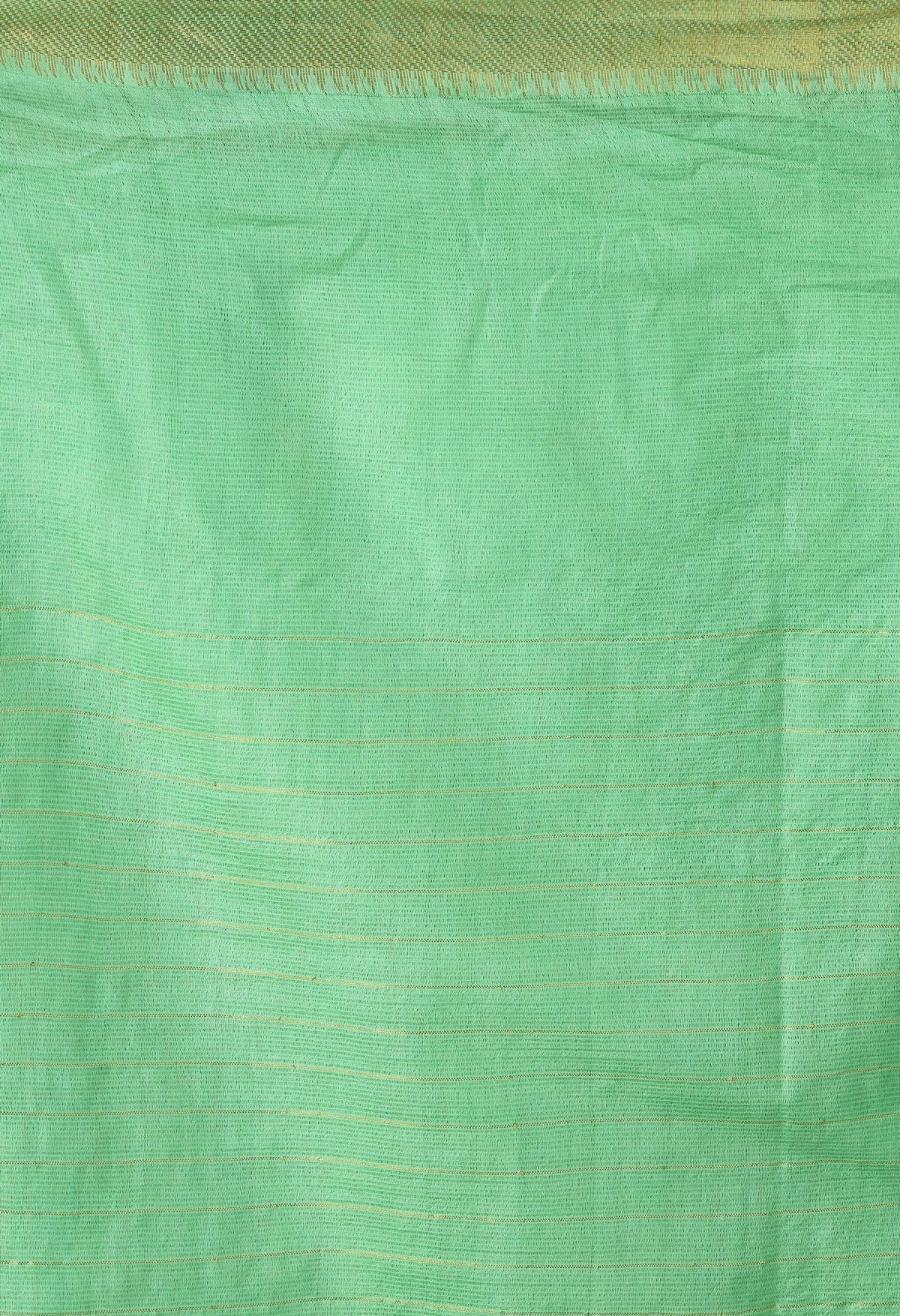 Mominos Fashion Moeza Sea Green Bhagalpuri Handloom Silk Raj Shree Saree with unstitched Blouse piece | Grocsy