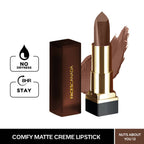 Faces Canada Comfy Matte Creme Lipstick - Nuts About You 13 | Grocsy
