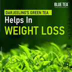 Blue Tea Organic Moringa Green Tea | Grocsy