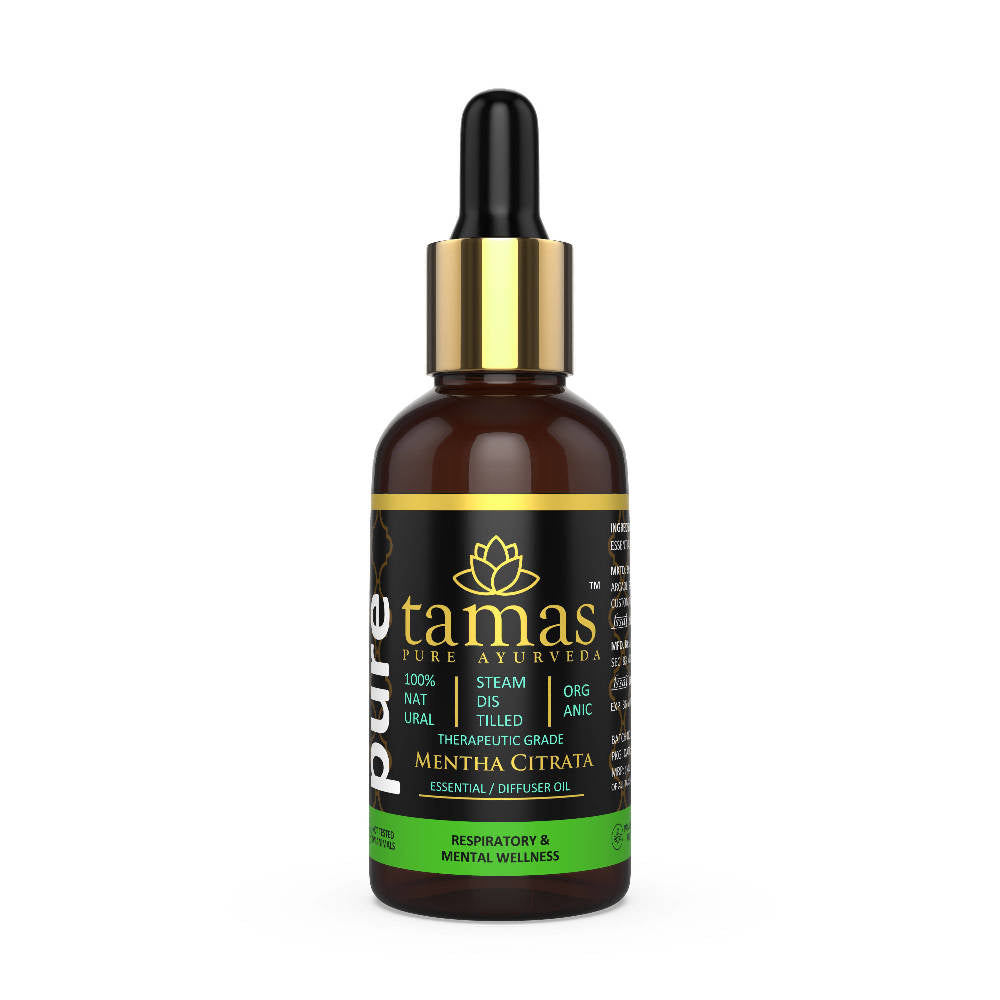 Tamas Pure Ayurveda Organic Mentha Citrata Essential Oil | Grocsy