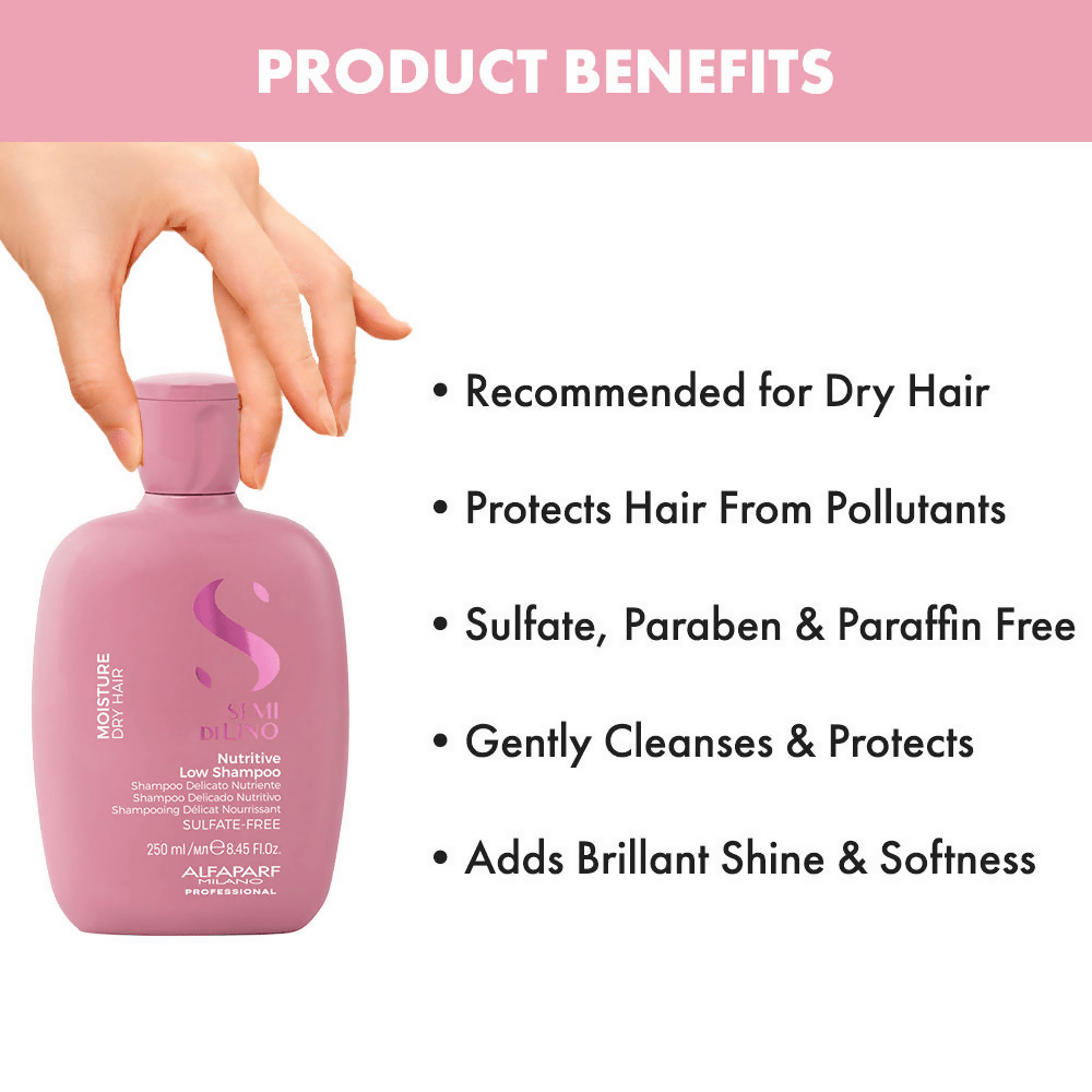 Alfaparf Milano Nutritive Shampoo For Dry, Frizzy Hair | Grocsy