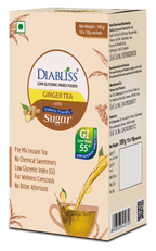 Diabliss Ginger Tea Sachets With Diabetic Friendly Sugar | Grocsy