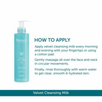 Thalgo Velvet Cleansing Milk - Gentle Cleansing Milk with Castor & Grape Seed Oils | Grocsy