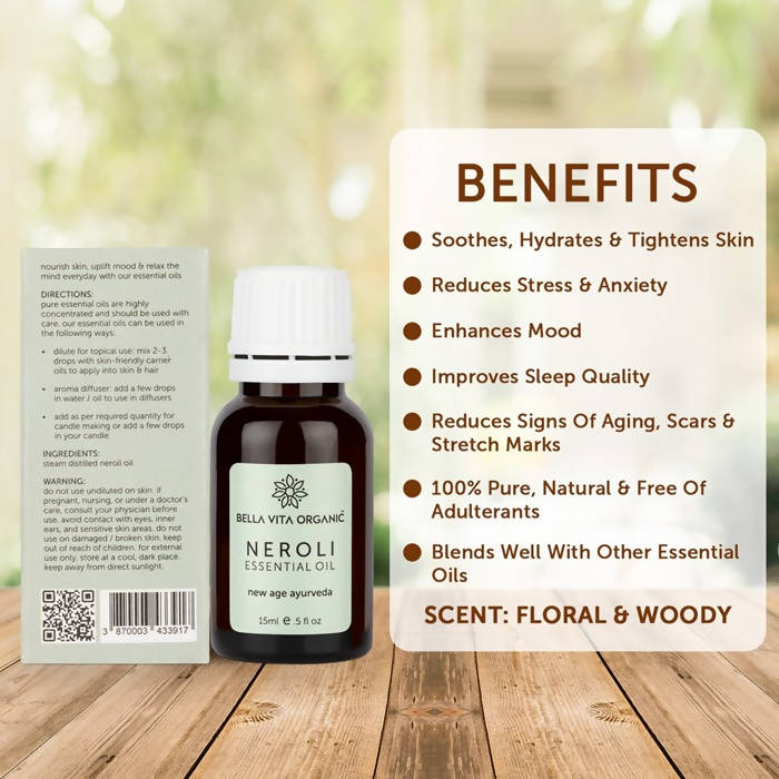 Bella Vita Organic Neroli Essential Oil | Grocsy