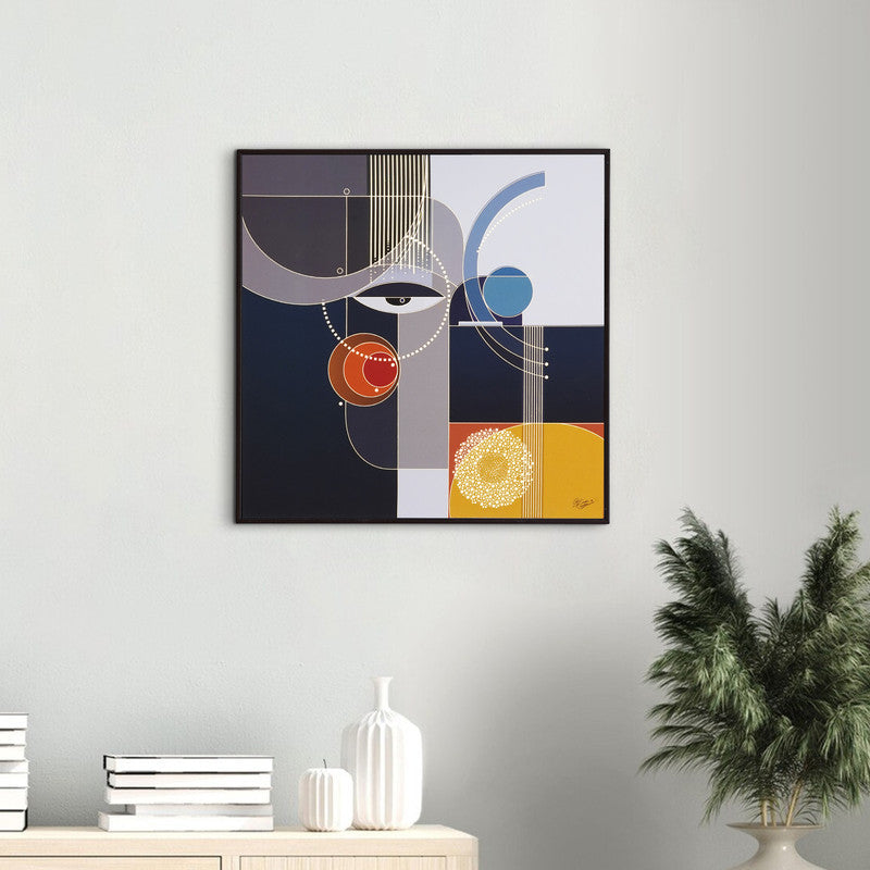 Tehzeeb Creations Golden Embossed Wall Painting | Grocsy