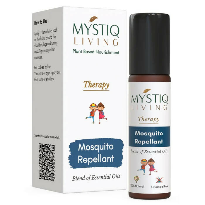 Mystiq Living Therapy Mosquito Repellent Roll On | Grocsy