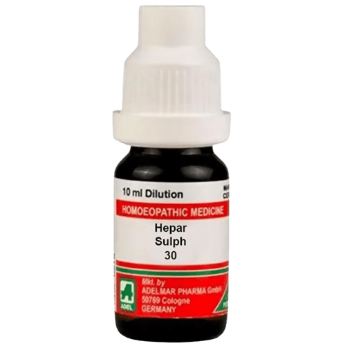 Adel Homeopathy Hepar Sulph Dilution | Grocsy