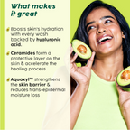 PLIX The Plant Fix Avocado Ceramide Moisture Rush Skincare Duo - Serum & Cream | Grocsy