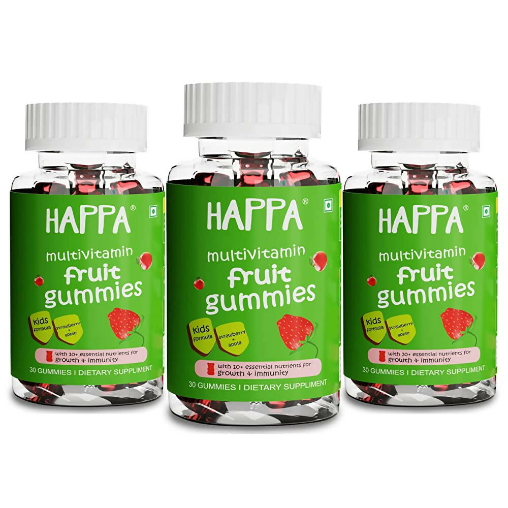 Happa Multivitamin Fruit Gummies For Kids | Grocsy