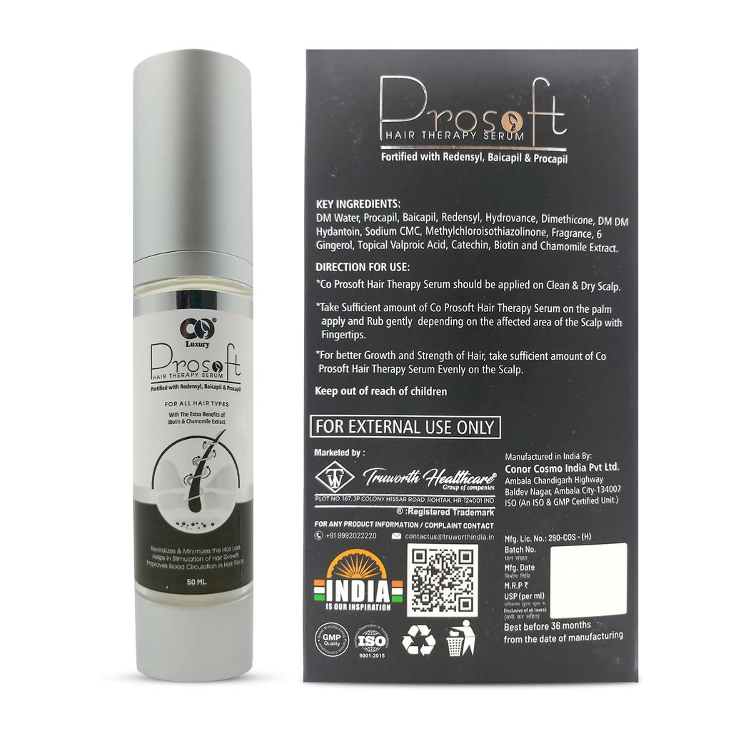 Prosoft Hair Therapy Serum For Hair Fall Control & Hair Growth | Grocsy
