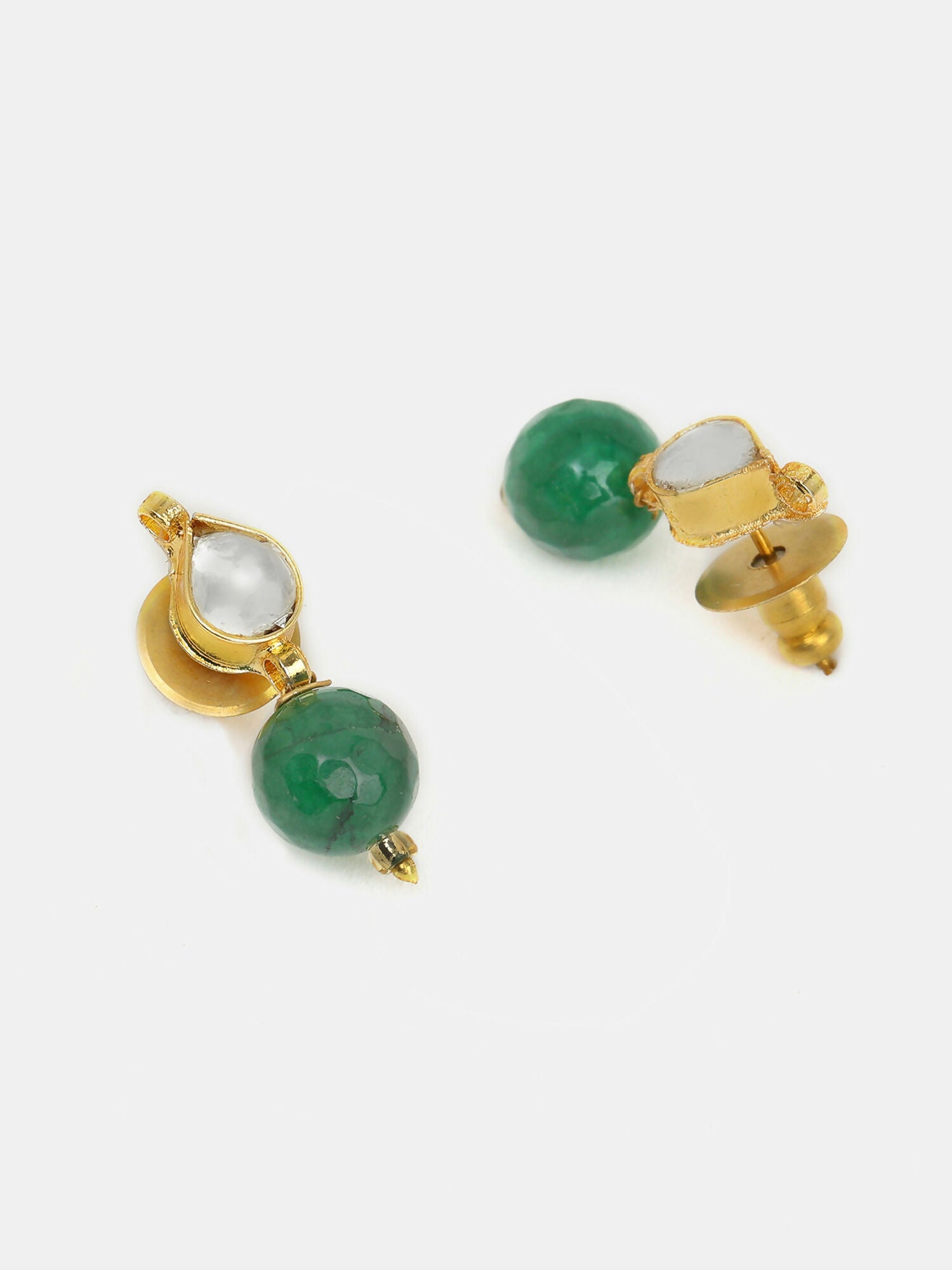 Ruby Raang Maang Tikka And Earrings Set | Grocsy