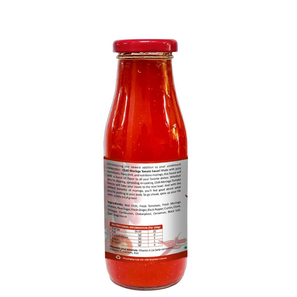 Organic Wellness Chilli Moringa Tomato Sauce | Grocsy
