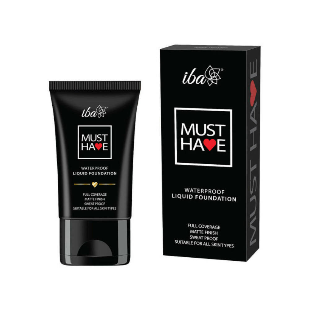 Iba Must Have Waterproof Liquid Foundation - Warm Caramel | Grocsy