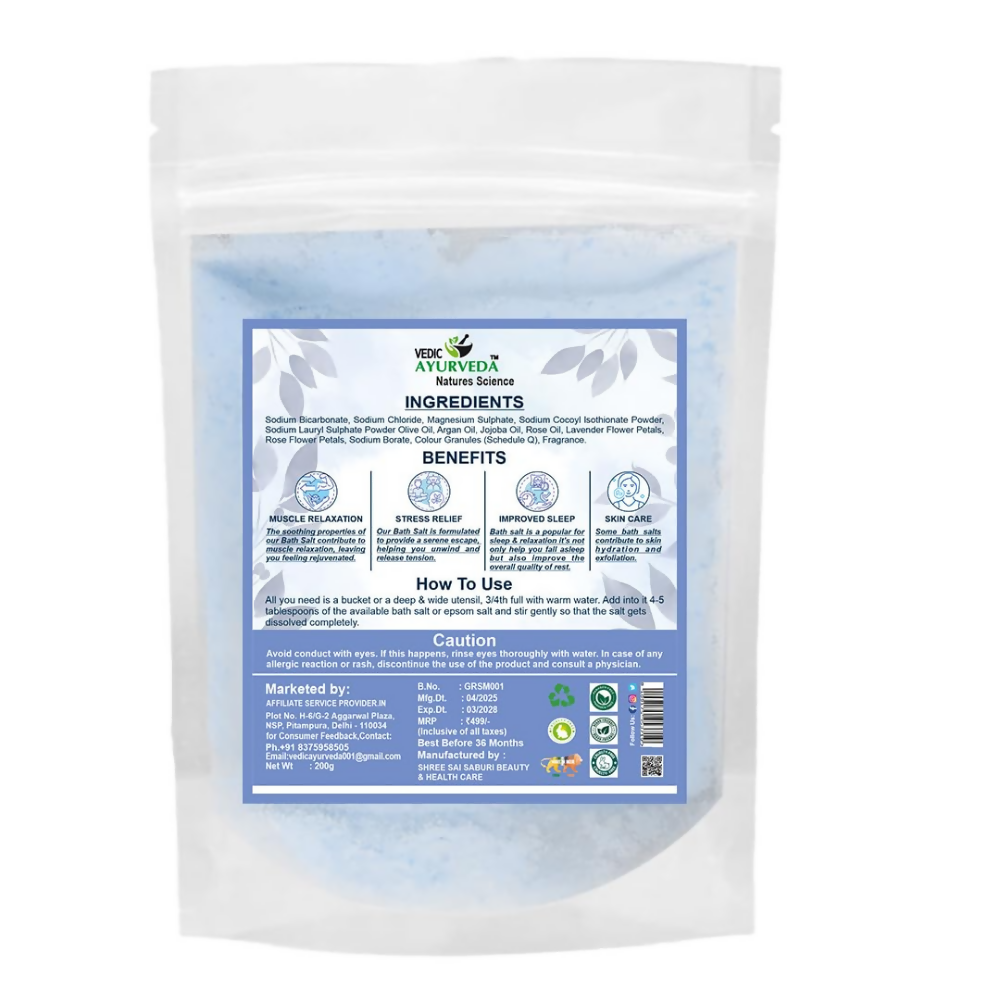 VedicAyurveda Dead Sea Bath Salt | Grocsy