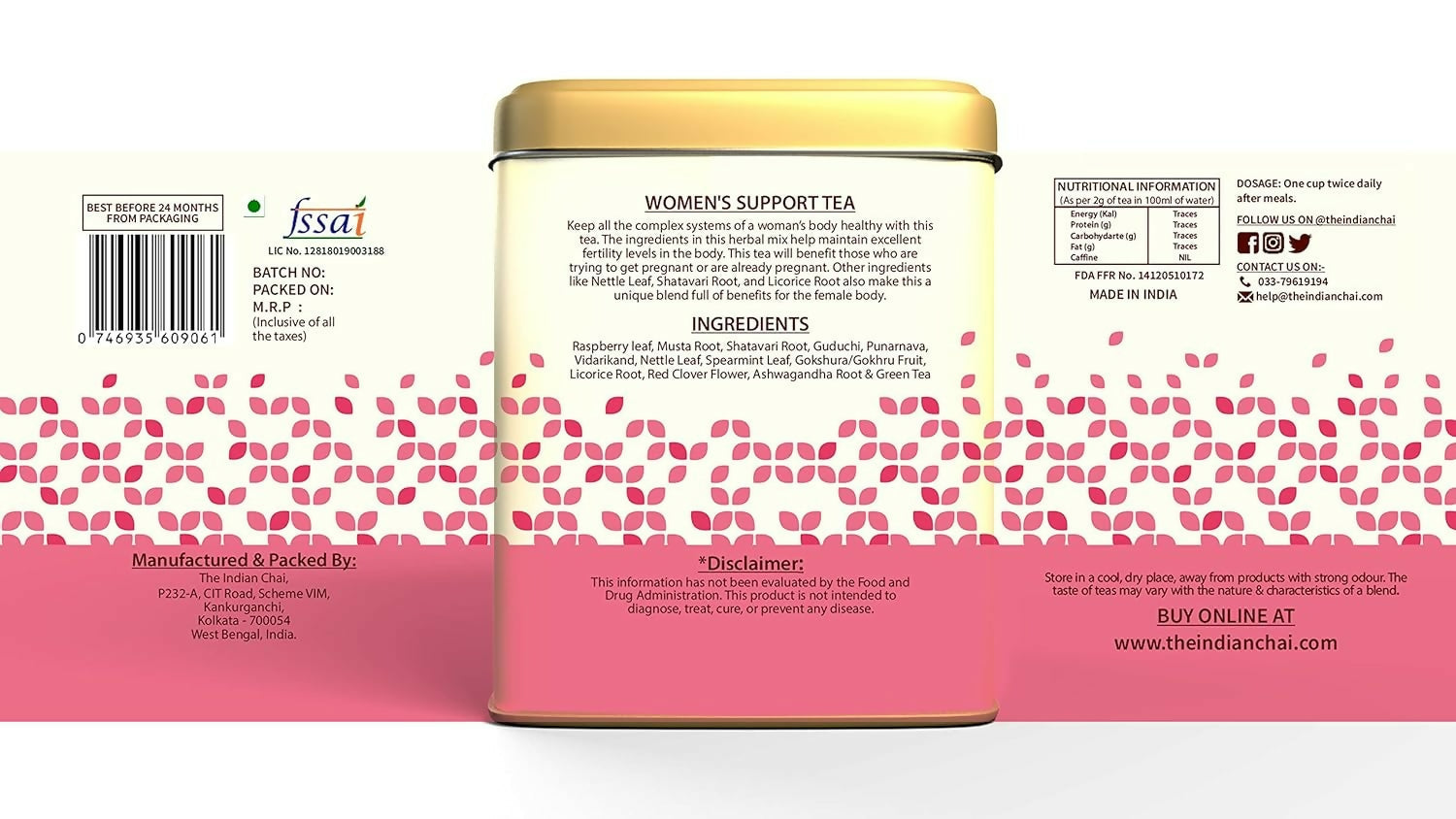 The Indian Chai – Women’s Support Tea | Grocsy