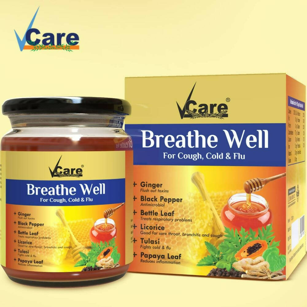 VCare Breathe Well Honey Tea | Grocsy