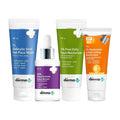 The Derma Co I-Beauty CSMS (Cleanser, Serum, Moisturizer, Sunscreen) For Acne Prone Skin Combo | Grocsy