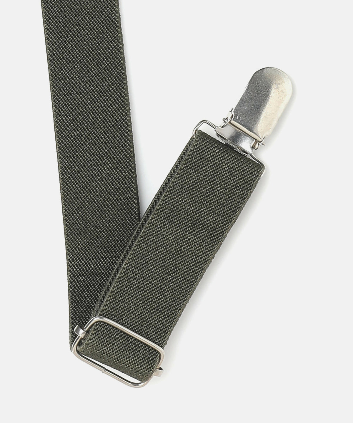 Manet Boys Solid Suspenders - Bottle Green | Grocsy