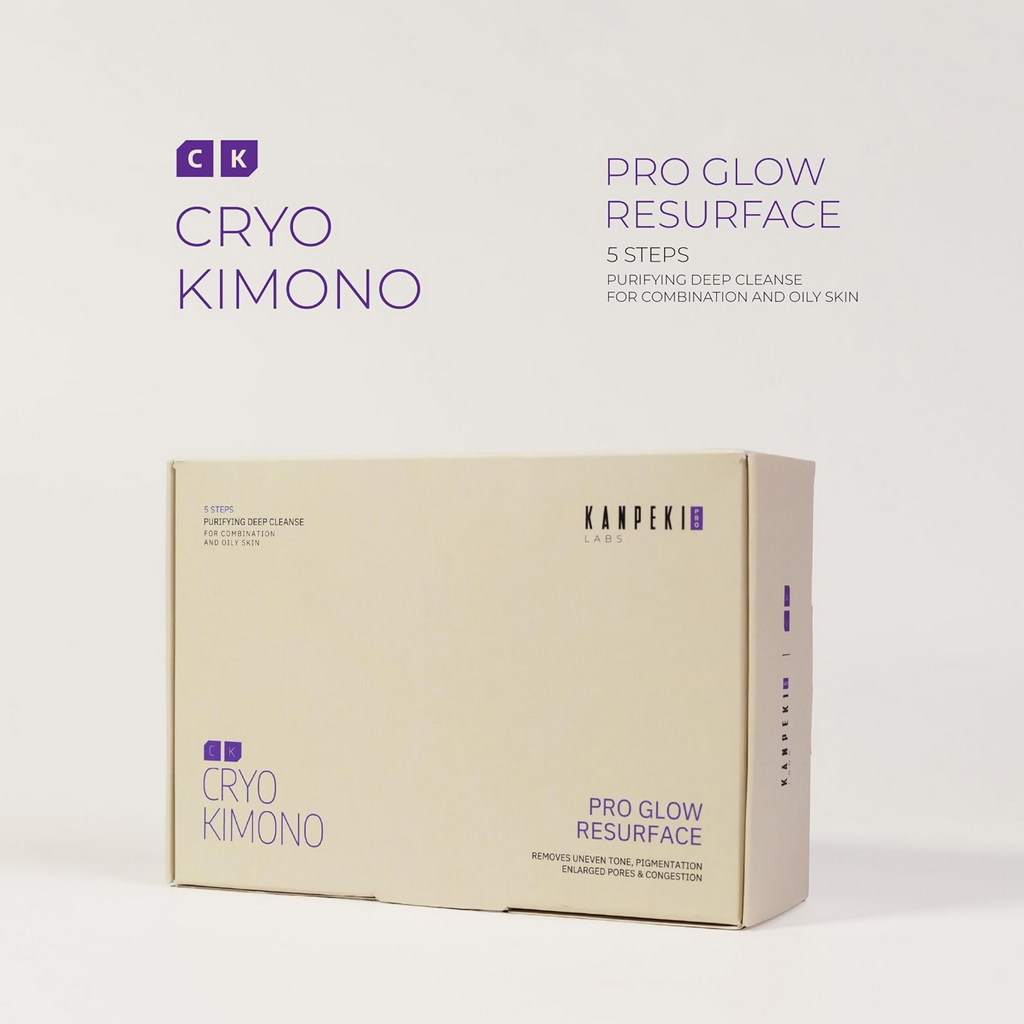 Kanpeki Pro Glow Resurface - 5 Steps Facial Kit | Grocsy