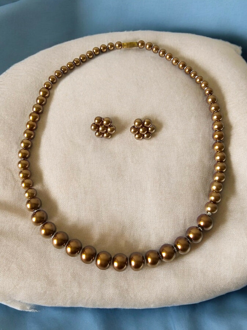 Inhanns Spectrum Everyday Pearl Sets - Single Strand - Light Chocolate | Grocsy