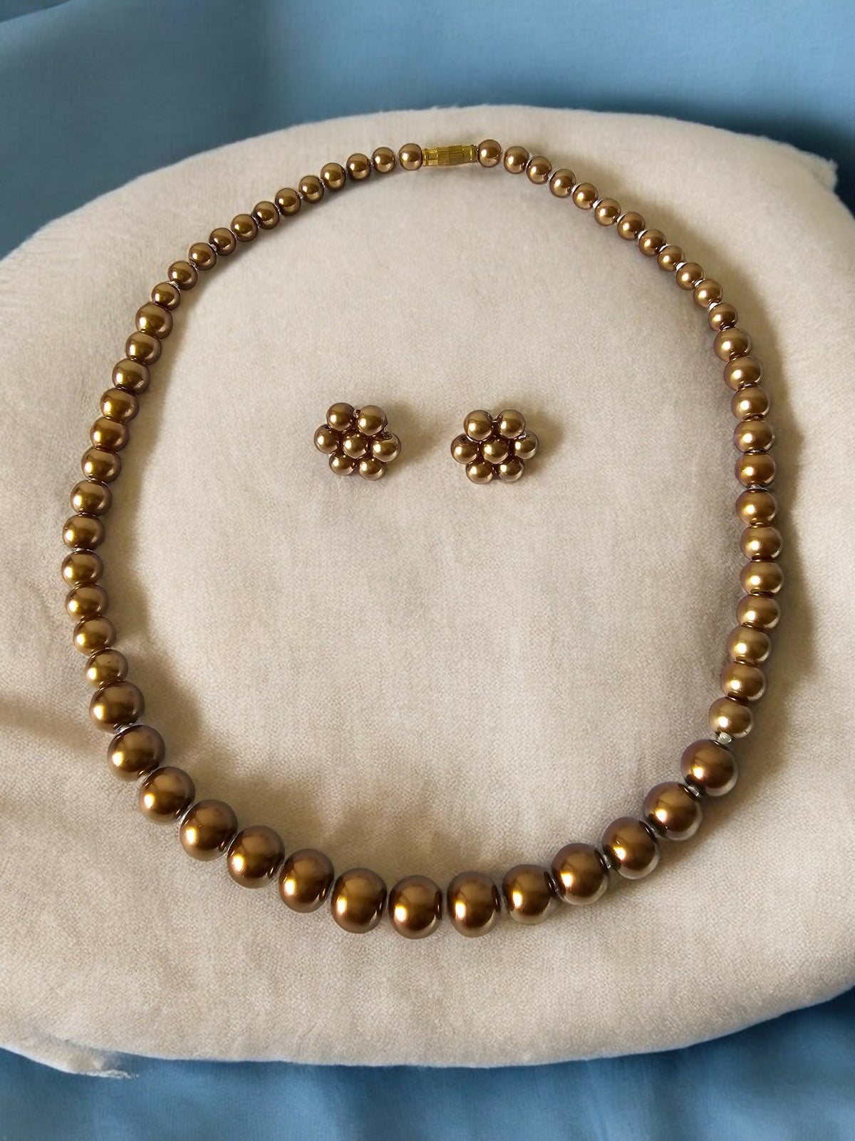 Inhanns Spectrum Everyday Pearl Sets - Single Strand - Light Chocolate | Grocsy