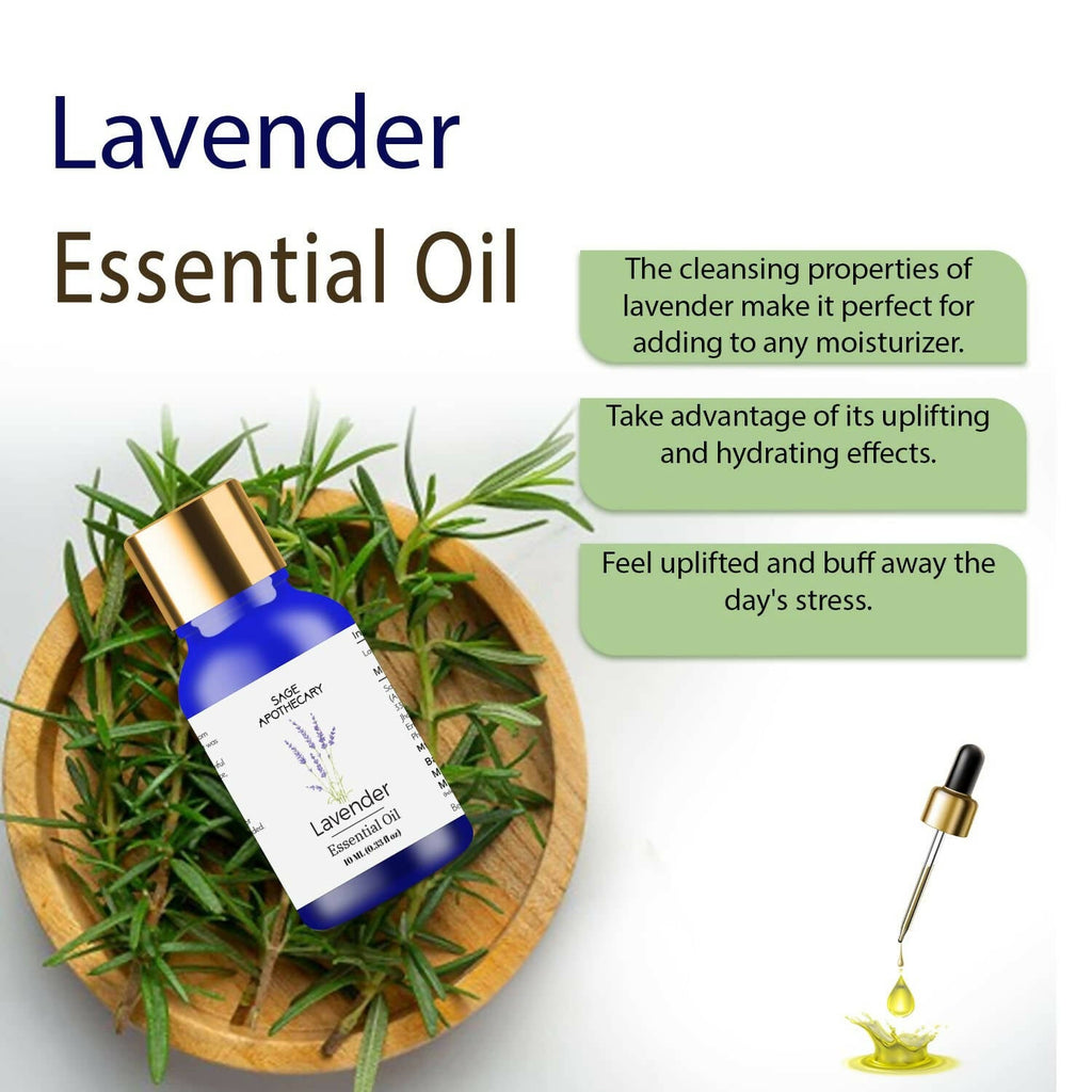 Sage Apothecary Lavender Essential Oil | Grocsy