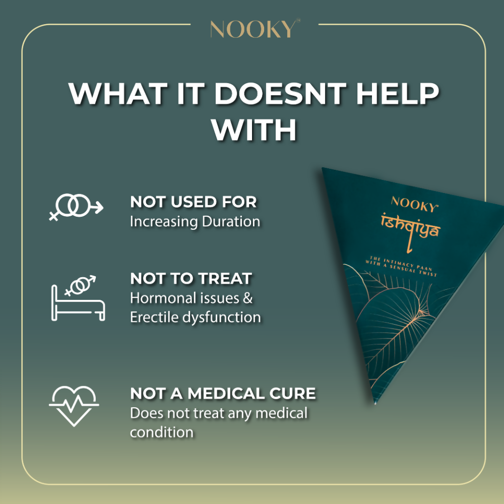 Nooky Mood Enhancing Paan For Men & Women | Grocsy