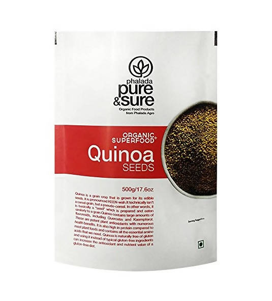 Pure & Sure Organic Superfood+ Quinoa Seeds | Grocsy