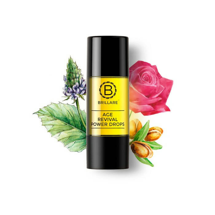 Brillare Age Revival Power Drops Natural Face Serum | Grocsy