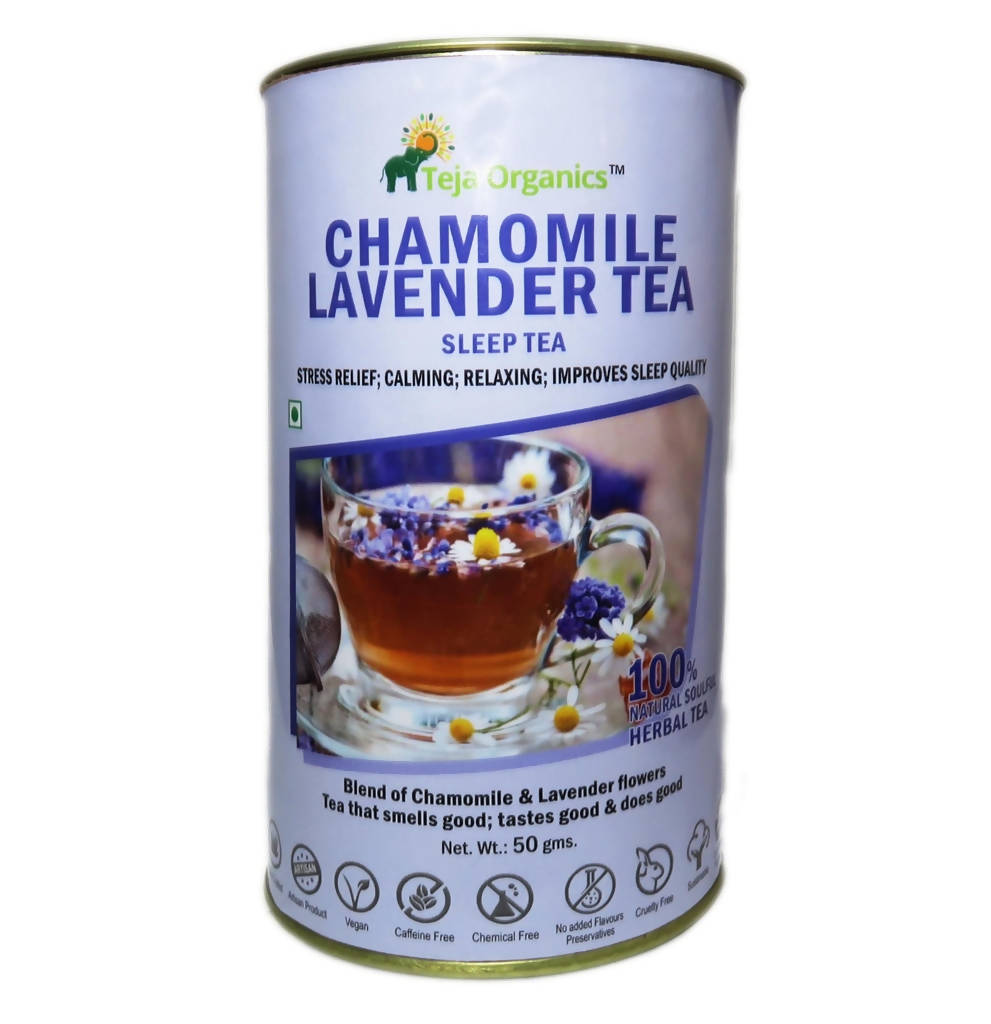 Teja Organics Chamomile Lavender Tea | Grocsy