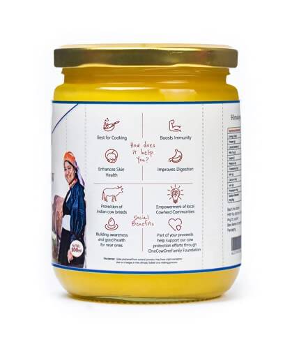 Kudej Himalayan Badri Cow A2 Ghee | Natural and Organic Ghee | Desi Cow Ghee | Grocsy