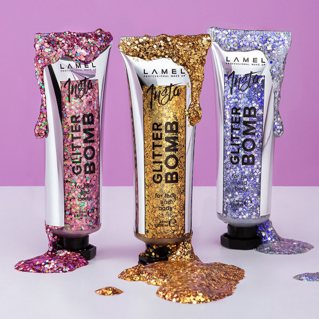 Lamel Insta Glitter Bomb - 402 Gold | Grocsy