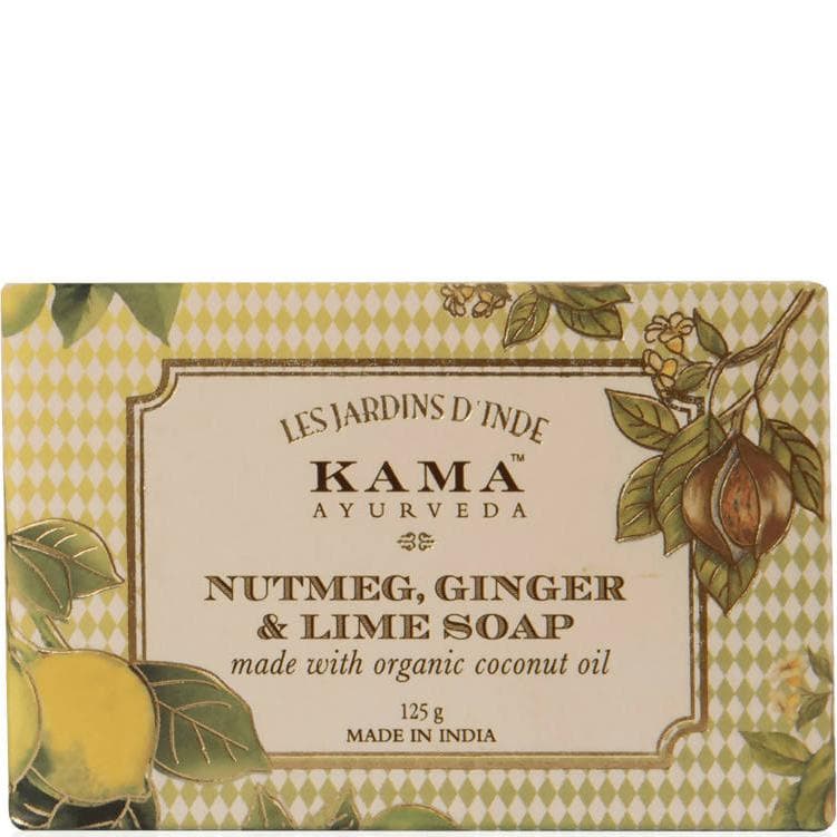 Kama Ayurveda Nutmeg, Ginger & Lime soap 125gm | Grocsy