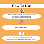 Proskire Skin Perfecting Face Wash with Niacinamide Ceramides & Licorice Ext For Clear & Glowing Skin | Grocsy