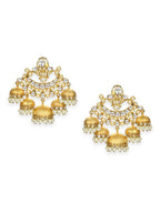 Jhumki Earrings- Ruby Raang