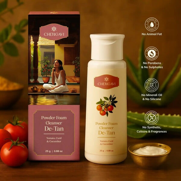 Chengavi Powder Foam Cleanser De-tan | Grocsy