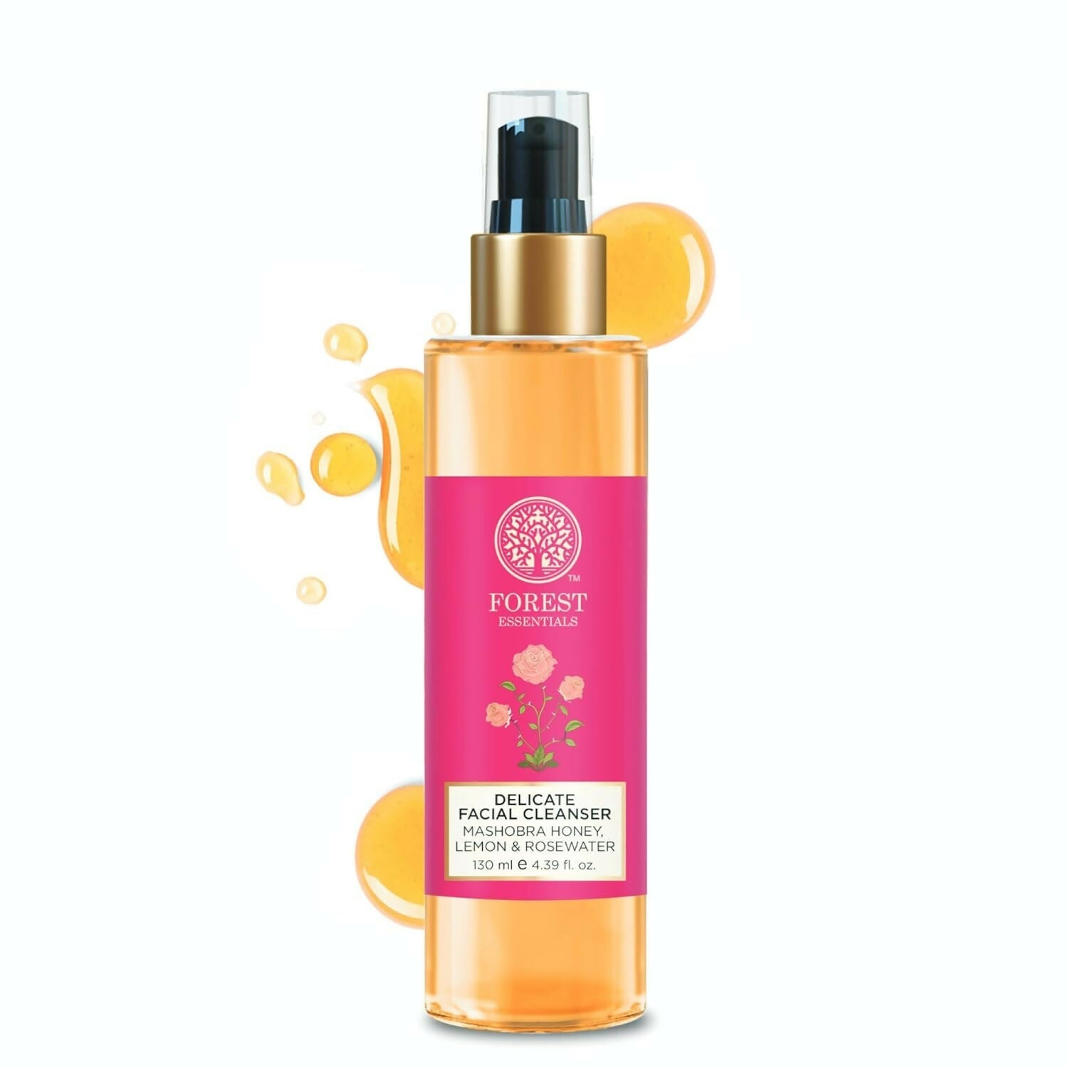 Forest Essentials Delicate Facial Cleanser - Honey, Lemon & Rosewater | Grocsy