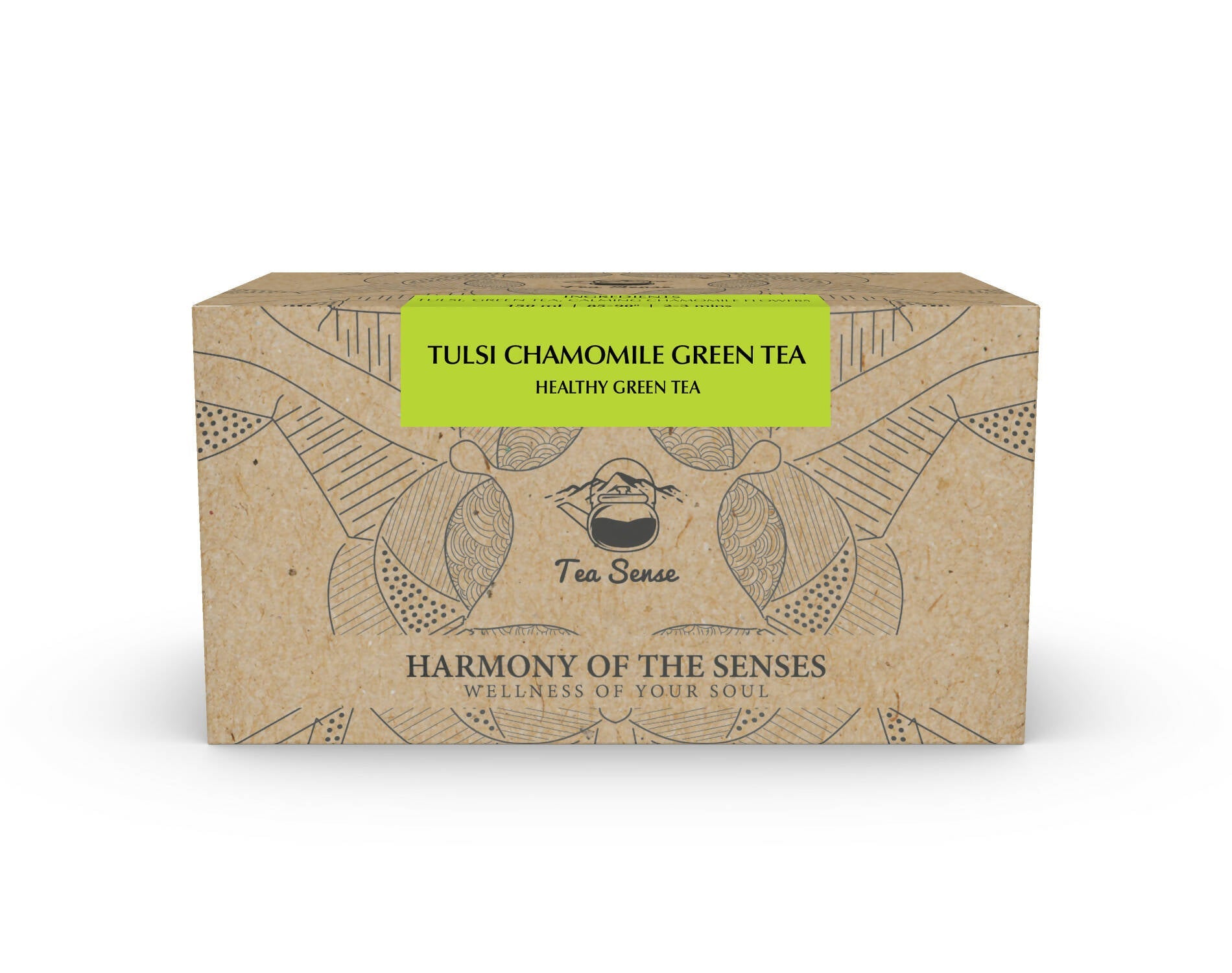 Tea Sense Tulsi Chamomile Green Tea | Grocsy