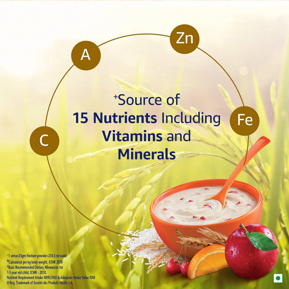 Nestle Nestum Baby Cereal-Rice Fruits (10 to 24 Months) | Grocsy