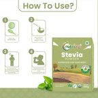 Nutriorg Certified Organic Stevia Powder | Grocsy