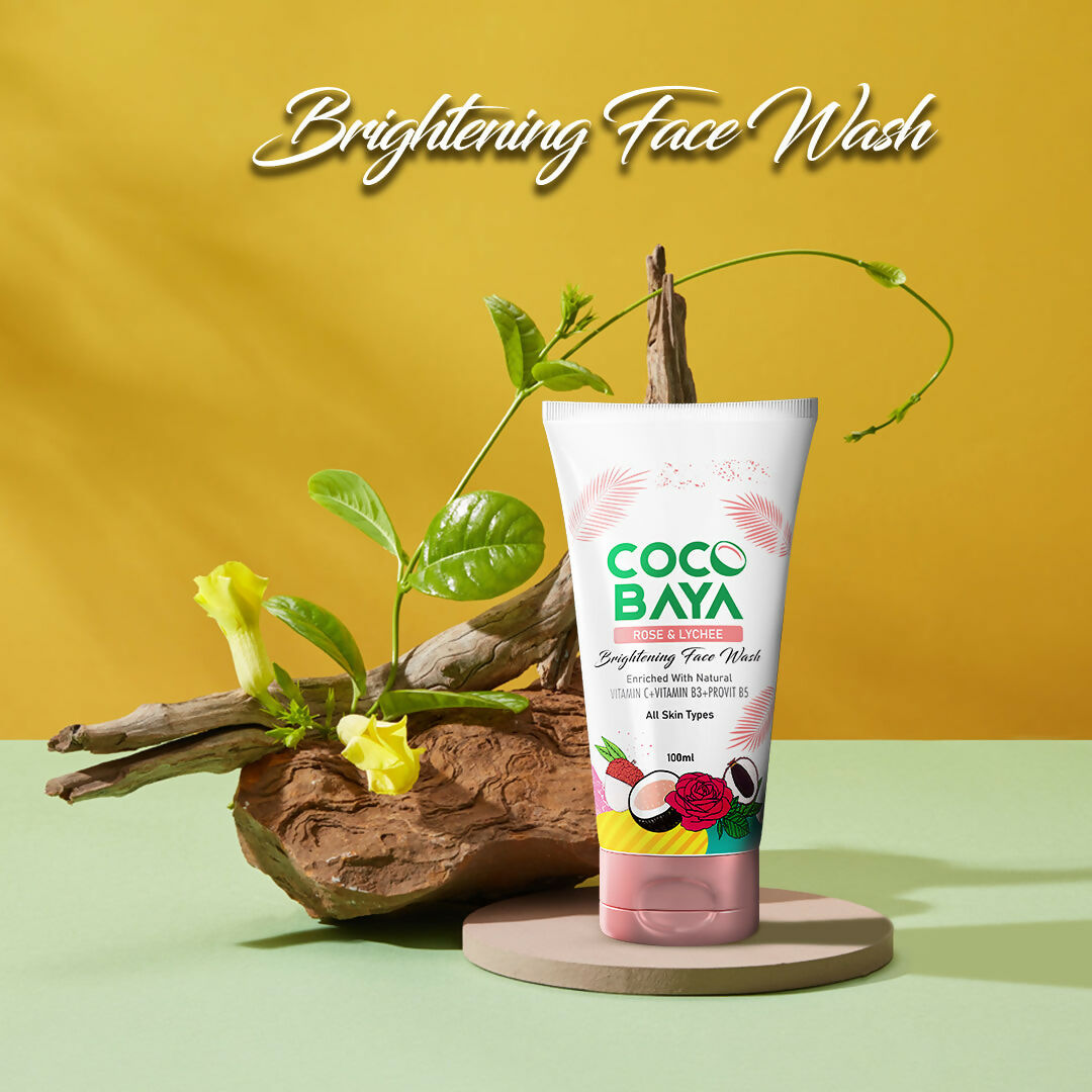 Cocobaya Rose & Lychee Face Wash | Grocsy