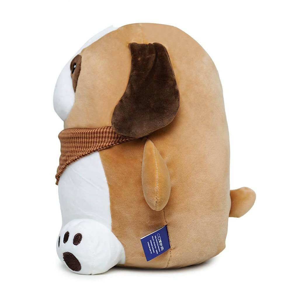 Webby Bruno Soft Animal Plush Dog Toy- 30cm | Grocsy