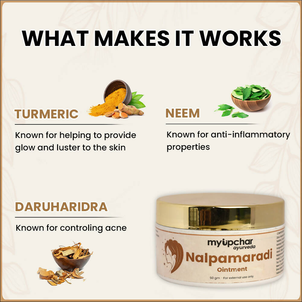 myUpchar Ayurveda Nalpamaradi Ointment | Grocsy