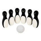 Matoyi Wooden Penguin Bowling Set For Kids | Grocsy