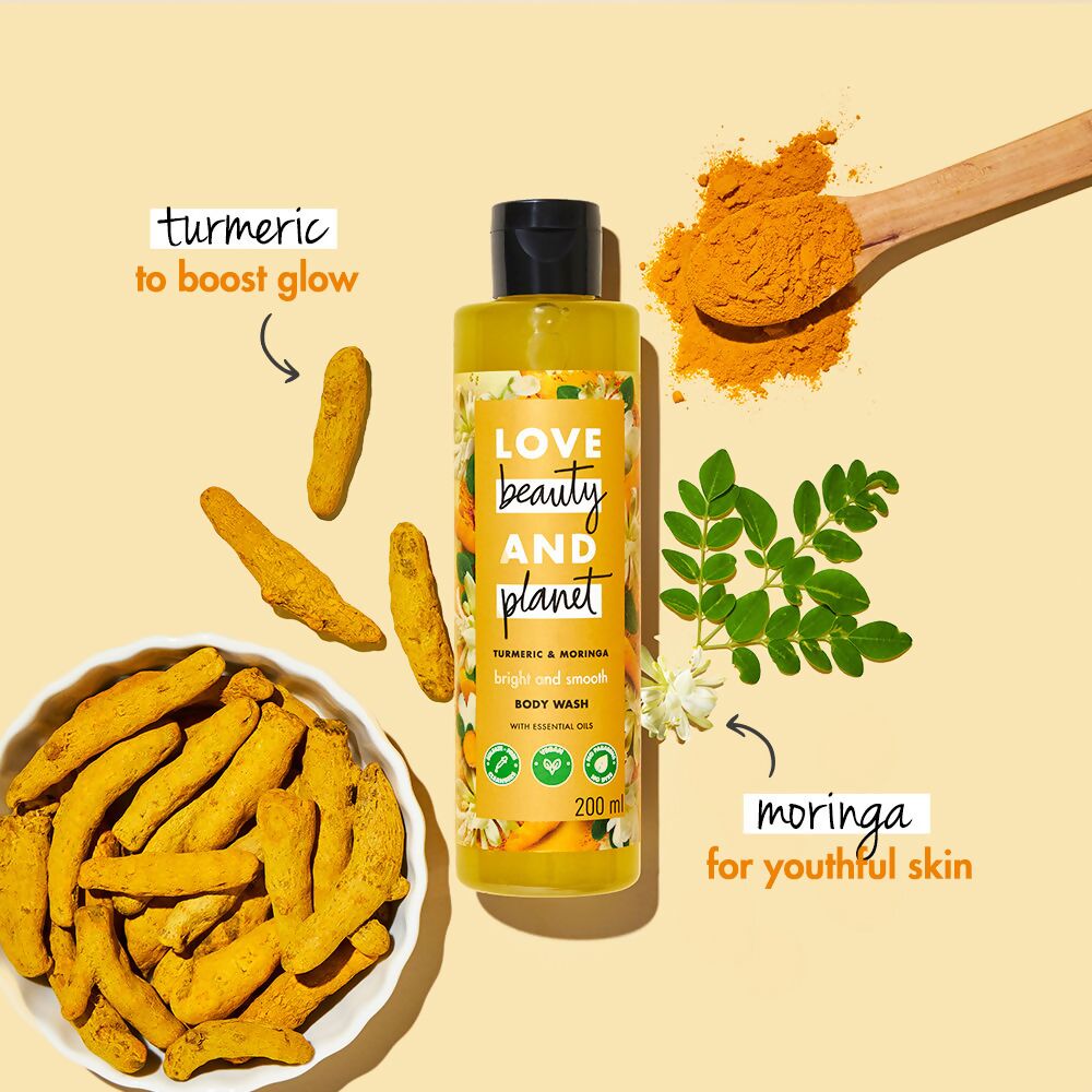 Love Beauty And Planet Turmeric & Moringa Body Wash | Grocsy