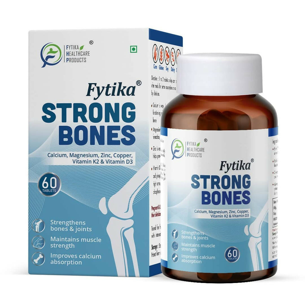 Fytika Strong Bones Tablets | Grocsy