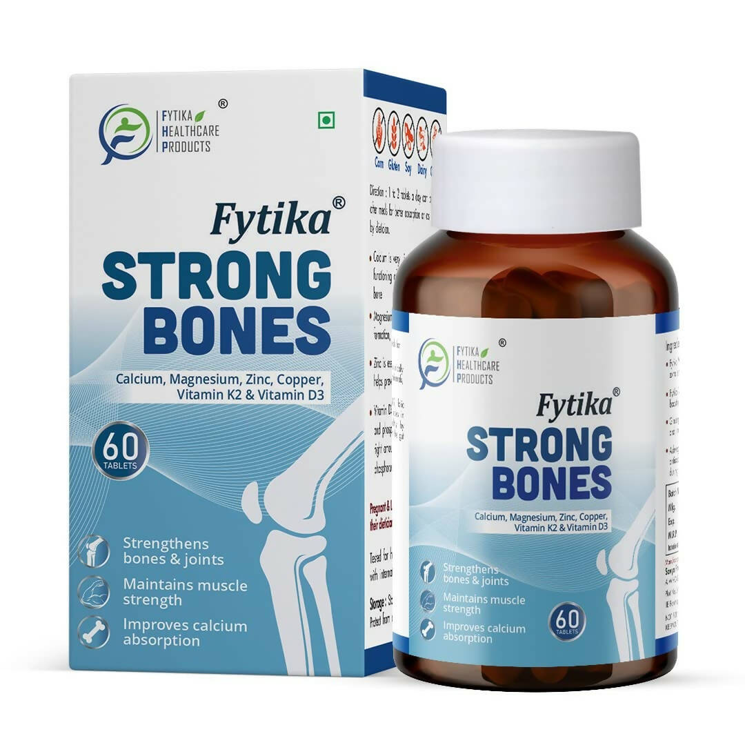 Fytika Strong Bones Tablets | Grocsy